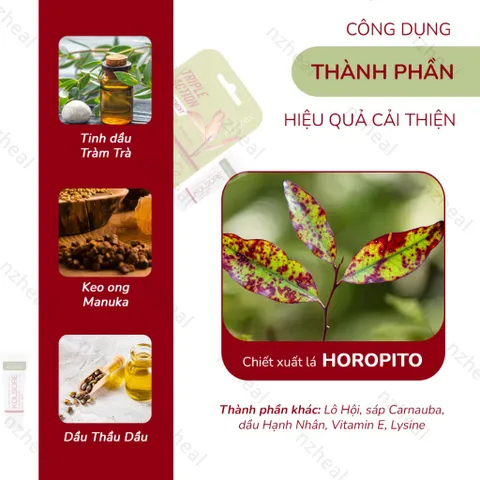 [Hỏa tốc] Kem giảm herpes môi Kolorex Kolsore Lip Care Ointment 5g - Nzheal