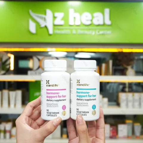 Bộ 2 Viên Uống Tăng Nội Tiết Tố Nữ Xtend-Life Hormone Support For Her (90 viên)