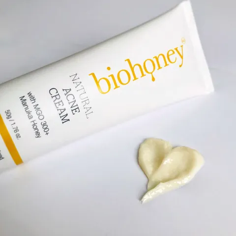 [Hỏa tốc] Kem Mật Ong Biohoney Natural Acne Cream Cho Da Mụn 50g