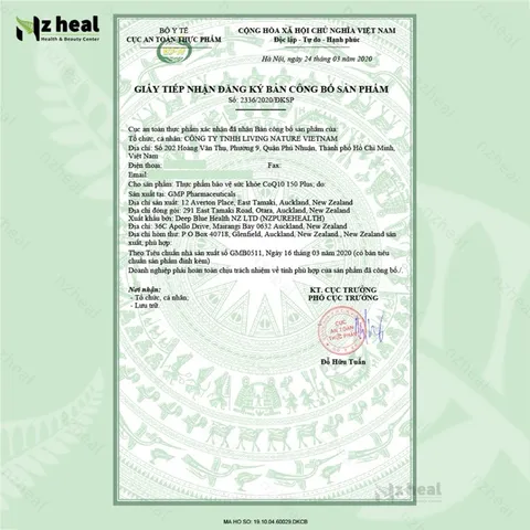 [Hỏa tốc] Viên Bổ Tim Mạch, Chống Oxy Hóa CoQ10 150 Plus Nzpurehealth (30 viên)