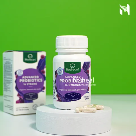Bộ 2 Men Vi Sinh 14 Chủng Lifestream Advanced Probiotic New Zealand 30 viên