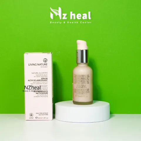 [Hỏa tốc] Serum trắng da, chống lão hoá Active Brightening Serum Living Nature 30ml