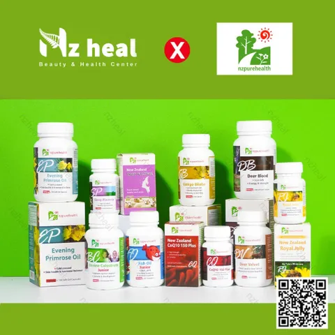 Viên Uống Máu Hươu bổ máu cấp sắt NZPurehealth - Deer Blood (30 viên)