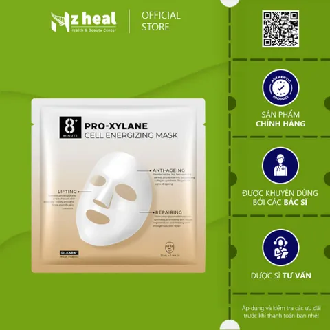 Mặt nạ chống lão hóa 8 phút Jema Rose 8+ Minute Pro-Xylane Cell Energizing Mask (5*25ml)