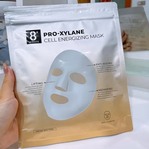 Mặt nạ chống lão hóa 8 phút Jema Rose 8+ Minute Pro-Xylane Cell Energizing Mask (5*25ml)