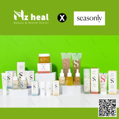 Bộ đôi hỗ trợ giảm mụn mờ thâm Seasonly Blemish Control Serum 30ml + Seasonly SOS SPOT 15ml