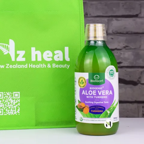 [Hỏa tốc] Nước ép nha đam nghệ Lifestream Biogenic Aloe Vera with Turmeric 500ml