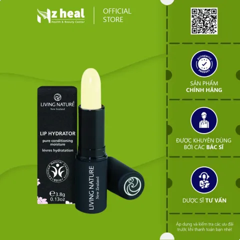 [Hỏa tốc] Son dưỡng môi organic Lip Hydrator 01 Living Nature