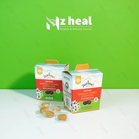 [Hỏa tốc] Kẹo mật ong Manuka Organic Manuka Honey Lozenges MG400+ (6 Viên/18 viên)