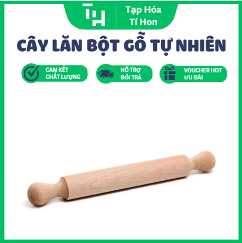 Cây Cán Lăn Bột Trơn Và Sọc Cao Cấp (TH699)