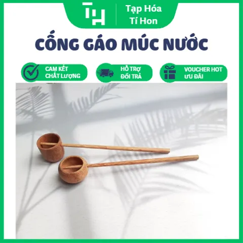 Cống Gáo Múc Nước Vuông Và Tròn Cao Cấp (TH701)