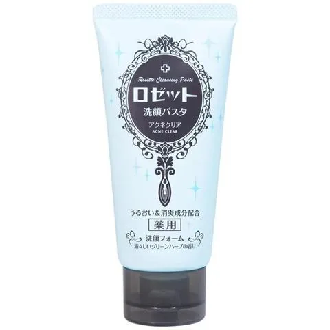 (CTy NK) Sữa rửa mặt Rosette Acne Clear bùn biển giúp giảm mụn (120g)
