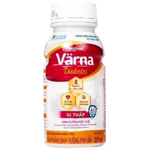 (CTy NK) Sữa ổn định đường huyết Nutifood Varna Diabetes (24 chai)