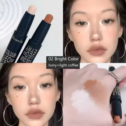 Sáp viền hai đầu: Phấn mũi, Highlight & che khuyết điểm cho trang điểm V-Face 3D 818876