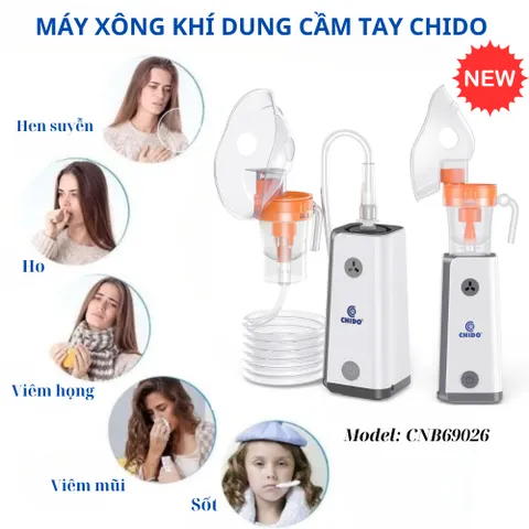 Máy Xông Khí Dung Cầm Tay CHIDO Phiên Bản Mới All New 2023 (Máy không dùng pin) 818947
