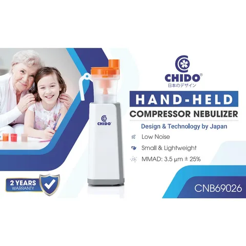 Máy Xông Khí Dung Cầm Tay CHIDO Phiên Bản Mới All New 2023 (Máy không dùng pin) 818947