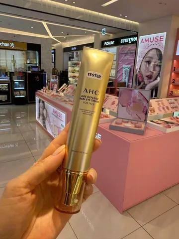 Kem Dưỡng Mắt Và Mặt AHC Age Defense 2-Trong-1 40ml - Dưỡng Ẩm, Làm Mờ Nếp Nhăn, Phù Hợp Mọi Làn Da
