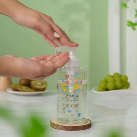 Nước Rửa Bình, Rau Củ Quả Và Chén Bát Thuần Chay Đậm Đặc Atono2 Cho Bé Từ 0m _Không Mùi