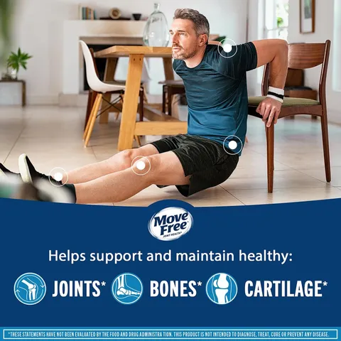 Move Free Advanced Joint Health - Viên uống hỗ trợ sức khỏe xương khớp sản xuất chính hãng Mỹ
