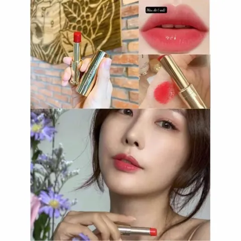 ( TÁCH SÉT UNBOX MÀU ĐỎ ) SON DƯỠNG ĐÔNG Y THE HISTORY OF WHOO GONGJINHYANG MI GLOW LIP BALM 819063
