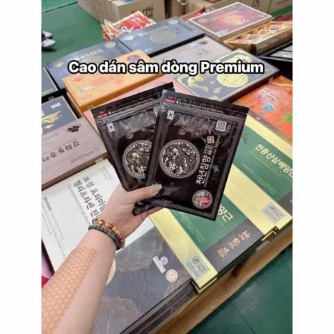 ( Gói 20 miếng )  CAO DÁN sâm đen giảm ĐAU cơ TRẦM HƯƠNG - AGARWOOD PAIN PATCH 819073