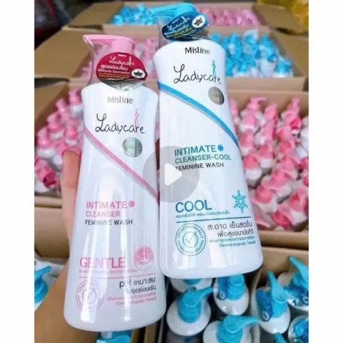 ( 400ml chai vòi ) Dung dịch vệ sinh phụ nữ Mistine Thái Lan dành cho da nhạy cảm 819095
