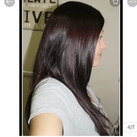 [ nhuộm bạc và thời trang ĐỎ TÍM ĐẬM ] Nhuộm tóc Revlon Colorsilk Deep Burgundy số 34