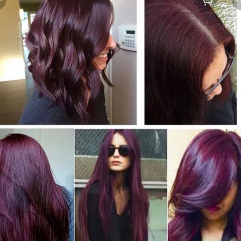 [ nhuộm bạc và thời trang ĐỎ TÍM ĐẬM ] Nhuộm tóc Revlon Colorsilk Deep Burgundy số 34
