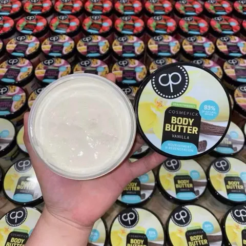 ( XẢ KHO THU HỒI VỐN ) Bơ dưỡng ẩm Cosmepick Body Butter là dòng dưỡng thể thuần chay cấp ẩm sâu cho da rất khô 250ml