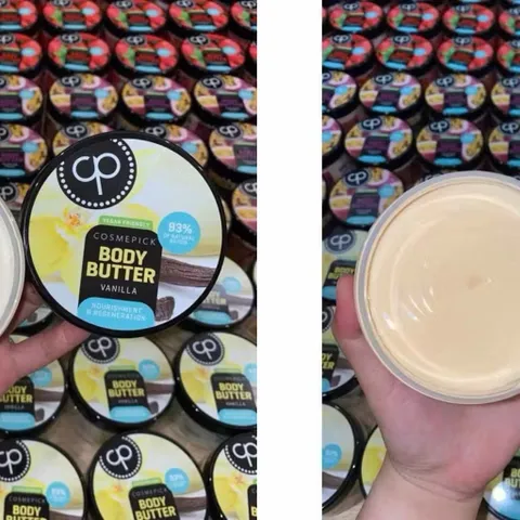 ( XẢ KHO THU HỒI VỐN ) Bơ dưỡng ẩm Cosmepick Body Butter là dòng dưỡng thể thuần chay cấp ẩm sâu cho da rất khô 250ml