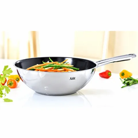 Chảo sâu lòng Silit Wuhan 28cm Wok CeraProtect chống dính Ceramic