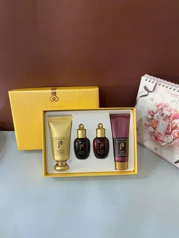 Set Kem BB Whoo Gongjinhyang Mi Luxury SPF20/PA++ - Kem Trang Điểm 5 Trong 1, Dưỡng Da & Chống Nắng, Giúp Da Mịn Màng, Tự Nhiên 819124