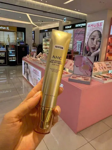 Kem Dưỡng Mắt Và Mặt AHC Age Defense 2-Trong-1 40ml - Dưỡng Ẩm, Làm Mờ Nếp Nhăn, Phù Hợp Mọi Làn Da 819126