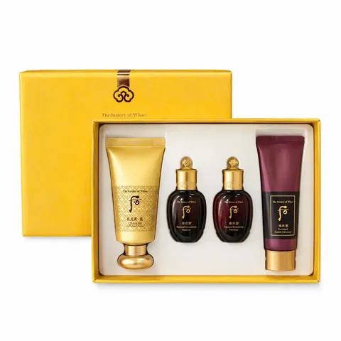 Set Kem BB Whoo Gongjinhyang Mi Luxury SPF20/PA++ - Kem Trang Điểm 5 Trong 1, Dưỡng Da & Chống Nắng, Giúp Da Mịn Màng, Tự Nhiên 819130
