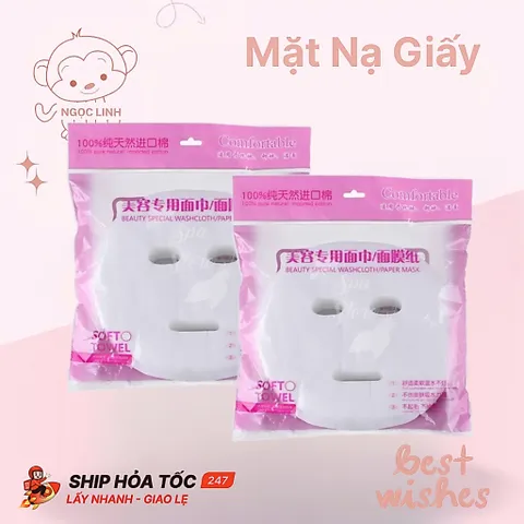 Mặt Nạ Giấy, Gạc Đắp Mặt Nạ Cá Nhân, Chuyên Dụng Trong Spa & TMV