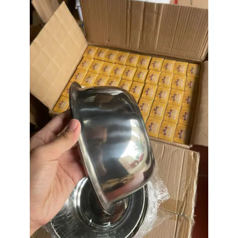 Bát inox Mạ Vàng, bát rửa mặt, bát đựng nước chuyên dùng cho spa size 20cm - 22cm