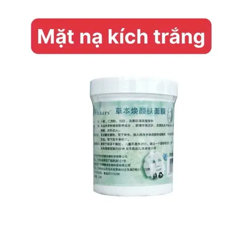 Mặt nạ kích trắng ngũ hoa thảo dược. Mặt nạ