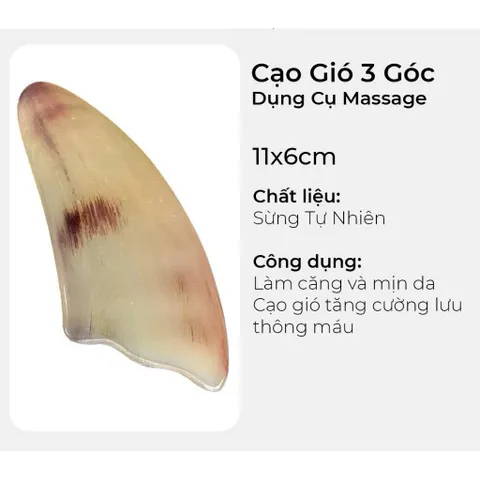 Lược Sừng Cạo Gió, Mát Xa Da Mặt & Giải Tỏa Căng Thẳng ( Dụng Cụ Làm Đẹp & Thư Giãn Tinh Thần)