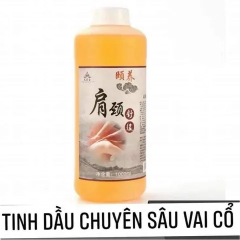 Tinh Dầu Massage Body Cao Cấp, Dầu Vai Gáy Gừng, Ngải Cứu