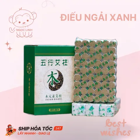 Hộp 108 điếu ngải hàng xịn loại 1, hàng chất lượng cao. Ngải Điếu 108 Viên Cao Cấp Mùi Thơm
