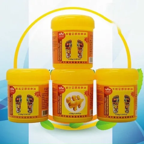Kem massage chân gừng, colllagen, massage body | Kem massage body, massage bàn chân giữ ấm cơ thể
