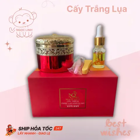 Combo cấy trắng lụa cho spa và cá nhân. Cấy trắng lụa Hoàng Gia hàng chính hãng