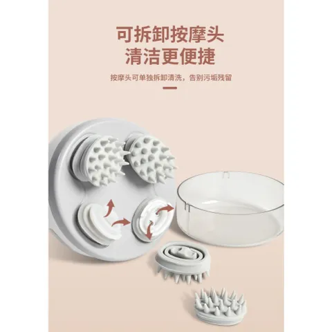 Máy Massage Đầu mini cầm tay 3 chế độ | Máy massage đầu 3D 4 đầu massage