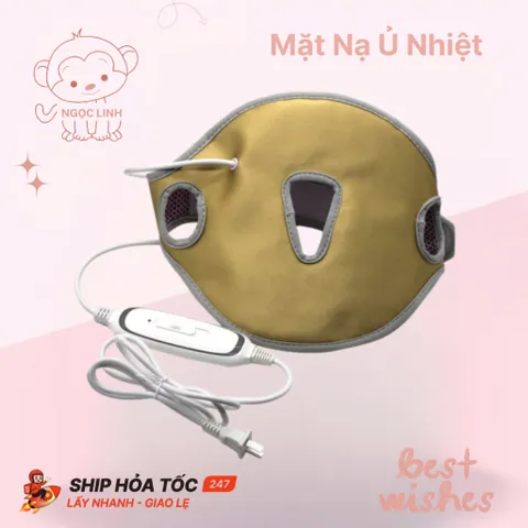 Mặt nạ ủ nhiệt cao cấp - Mặt Nạ nhiệt chất liệu da cao cấp