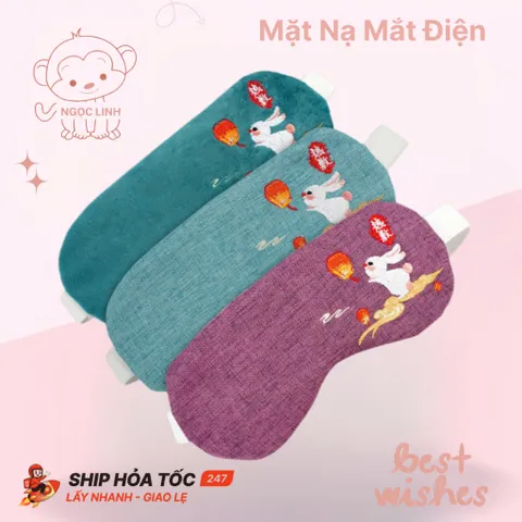 [ BH 12 tháng ] Chườm mắt điện ngải cứu làm ấm giúp mắt thư giãn giảm mỏi mắt ( Ship hỏa tốc HN )