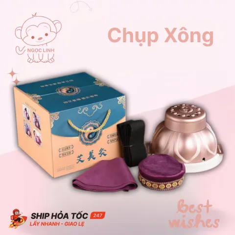 [Cỡ lớn] Hộp xông ngải cứu đa năng, Chụp Xông Ngực - Dùng cho toàn bộ cơ thể