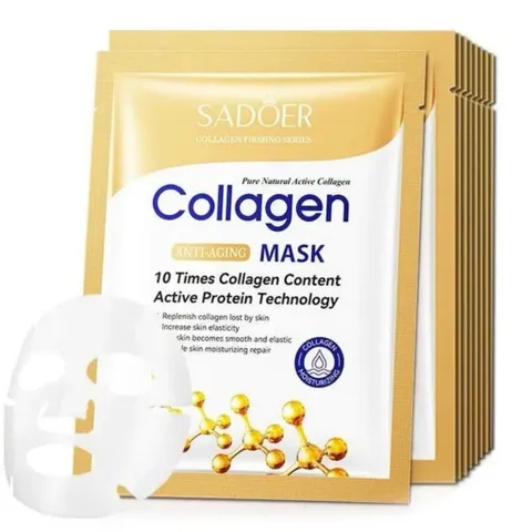 Mặt Nạ MASK Collagen Cung Cấp Protein Cấp Ẩm Mờ Nám Tàn Nhang Đều Da Chống Nếp Nhăn Và Lão Hóa Da
