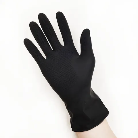 Găng Tay Cách Nhiệt Gội Đầu Dưỡng Sinh, Làm Tóc - Bao Tay PVC Cách Nhiệt Độ Bền Cao
