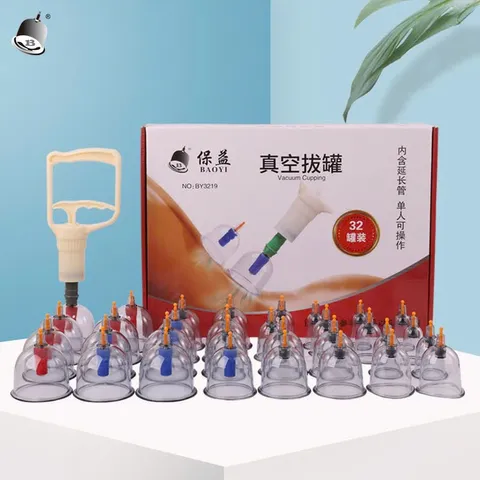 Bộ giác hơi chân không 32 ly - bộ giác hơi không dùng lửa 32 cốc giác. Loại xịn