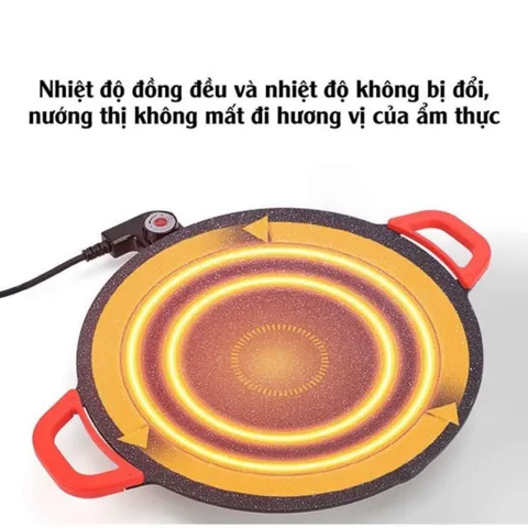 Chảo đá nướng điện size 40cm